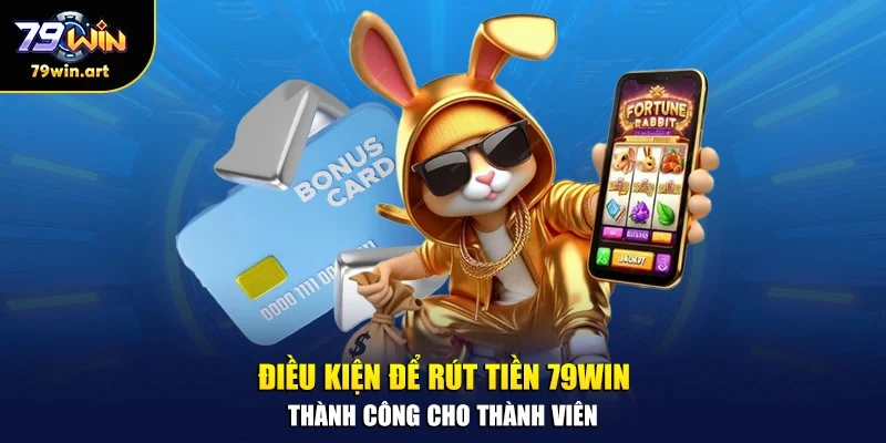 Điều kiện để rút tiền 79WIN thành công cho thành viên
